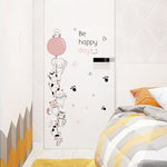 Wall Stickers Decals for Kids Room Bedroom Baby Room Wall Decor Sticker Cute Animal Door Sticker
