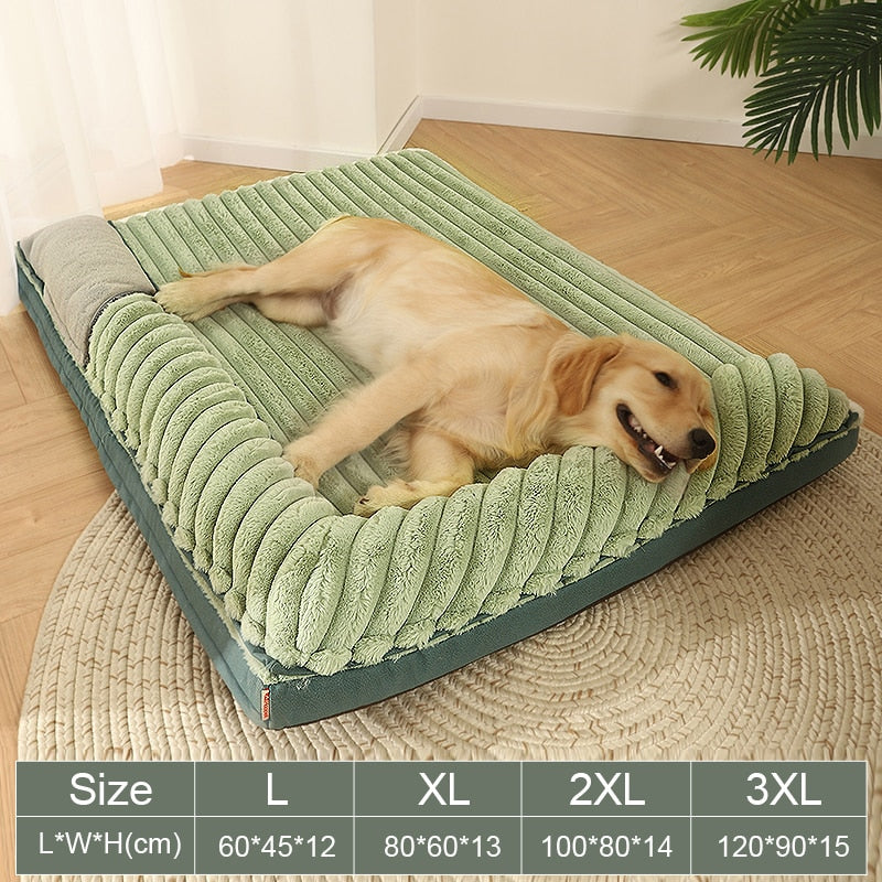 HOOPET Dog Bed Padded Cushion for Small Big Dogs Sleeping Beds and Houses  for Cats Super Soft Durable Mattress Removable Pet Mat