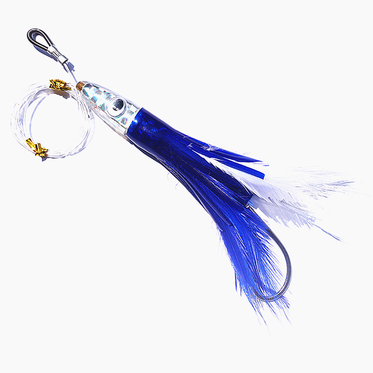 Fishing Trolling Lures Saltwater  Tuna Feathers Rig Teasers Squid Lures –  Micoolar