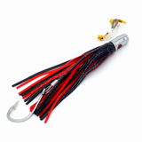 Kunsilane Offshore Jet Head Trolling Tuna Lures Metal Bullet Head Squid Saltwater Fishing Lure Rigged for Dolphin Waho Sailfish Marlin(6.5 inch, 5pcs mixed color)