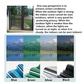 Mirror Insulation Solar Tint Window Film Stickers UV Reflective One Way Privacy Decoration For Glass