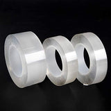 Reusable Nano Adhesive Tape Clear Double Sided Removable Tape