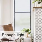 Frosted Window Film For Window Privacy, Static Cling Glass Stickers for Home Decor