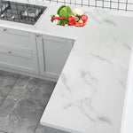 Kitchen Stickers Waterproof Oilproof Classic Marble Pattern