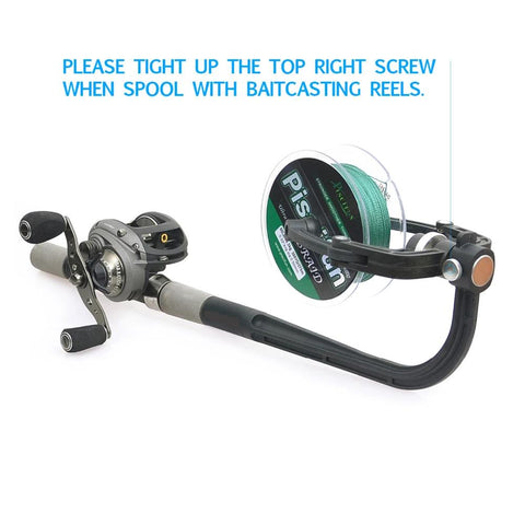 fish line spooler Fishing Line Winder Spooler Machine Spinning Reel Spool Spooling Stati – Micoolar