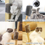 Pet Comb Removable Cat Corner Scratching Rubbing Brush Pet Hair Removal Massage Comb Pet Grooming Cleaning Supplies Scratcher