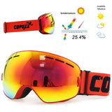Ski Goggles Double Layers UV400 Anti-fog Big Ski Mask Glasses Skiing Snow Men Women Snowboard Goggles